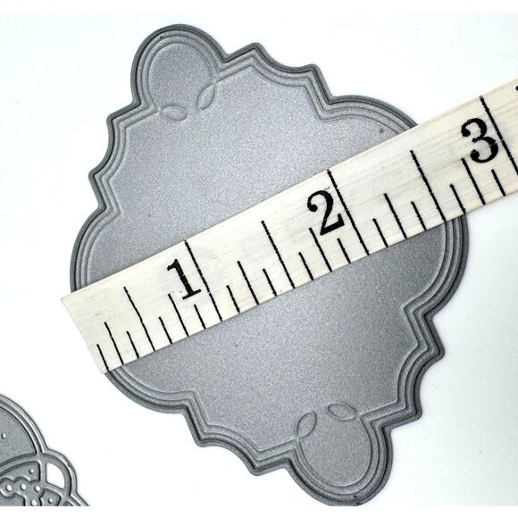 Hopmeadow Circle & Penne Frame 100% Steel Craft Dies Memory Box - Picture 5 of 7